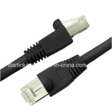 10g CAT6A Snagless Patch Cable avec 50u RJ45 Noir